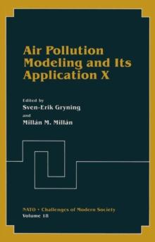 Air Pollution Modeling and Its Application X