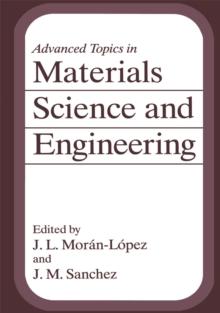 Advanced Topics in Materials Science and Engineering