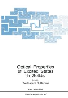 Optical Properties of Excited States in Solids