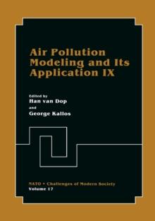 Air Pollution Modeling and Its Application IX