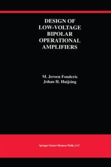 Design of Low-Voltage Bipolar Operational Amplifiers