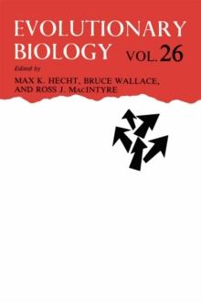 Evolutionary Biology : Volume 26