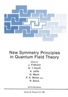 New Symmetry Principles in Quantum Field Theory