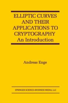 Elliptic Curves and Their Applications to Cryptography : An Introduction