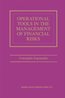 Operational Tools in the Management of Financial Risks