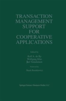 Transaction Management Support for Cooperative Applications