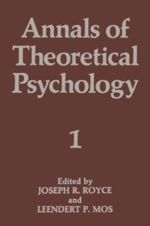 Annals of Theoretical Psychology : Volume 1