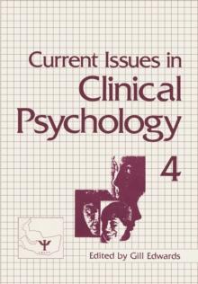 Current Issues in Clinical Psychology : Volume 4