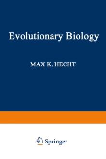 Evolutionary Biology : Volume 21