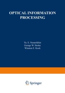 Optical Information Processing