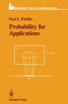 Probability for Applications