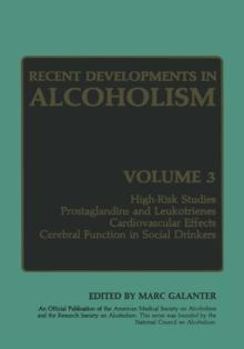 Recent Developments in Alcoholism : Volume 3