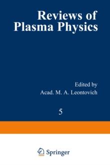 Reviews of Plasma Physics