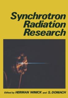 Synchrotron Radiation Research