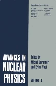 Advances in Nuclear Physics : Volume 4