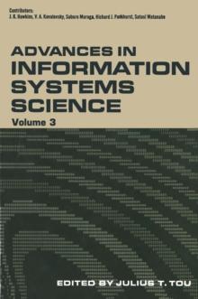 Advances in Information Systems Science