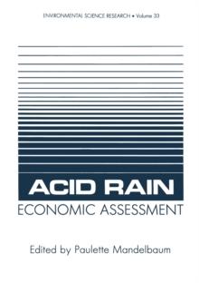 Acid Rain Economic Assessment