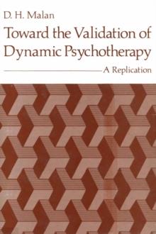 Toward the Validation of Dynamic Psychotherapy : A Replication