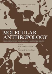 Molecular Anthropology : Genes and Proteins in the Evolutionary Ascent of the Primates