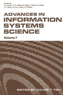 Advances in Information Systems Science : Volume 7