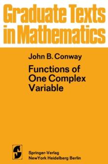 Functions of One Complex Variable