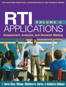 RTI Applications, Volume 2 : Assessment, Analysis, and Decision Making