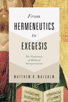 From Hermeneutics to Exegesis : The Trajectory of Biblical Interpretation