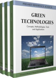 Green Technologies: Concepts, Methodologies, Tools and Applications