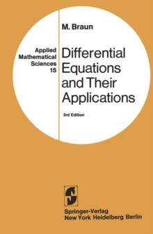 Differential Equations and Their Applications : An Introduction to Applied Mathematics