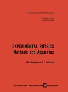 Experimental Physics : Methods and Apparatus