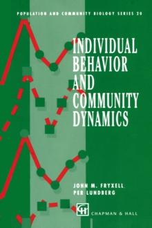 Individual Behavior and Community Dynamics