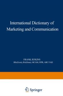 International Dictionary of Marketing and Communication