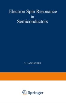 Electron Spin Resonance in Semiconductors