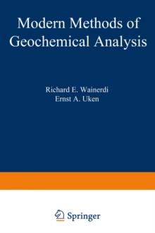 Modern Methods of Geochemical Analysis