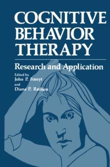 Cognitive Behavior Therapy : Research and Application