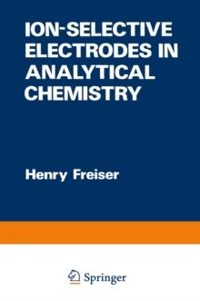 Ion-Selective Electrodes in Analytical Chemistry