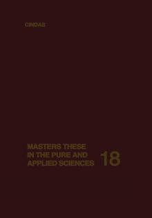 Masters Theses in the Pure and Applied Sciences