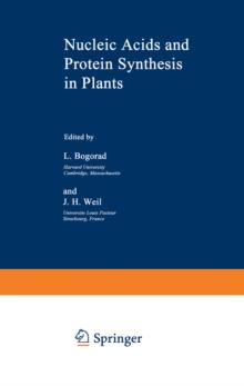 Nucleic Acids and Protein Synthesis in Plants