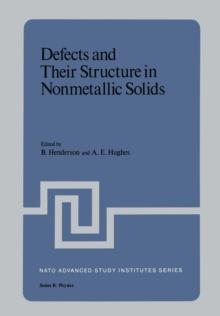 Defects and Their Structure in Nonmetallic Solids