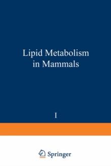 Lipid metabolism in mammals