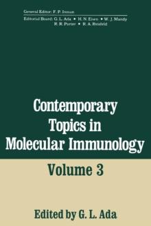 Contemporary Topics in Molecular Immunology : Volume 3