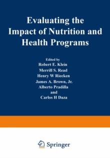 Evaluating the Impact of Nutrition and Health Programs