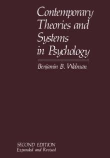 Contemporary Theories and Systems in Psychology