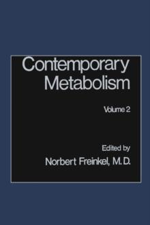 Contemporary Metabolism : Volume 2