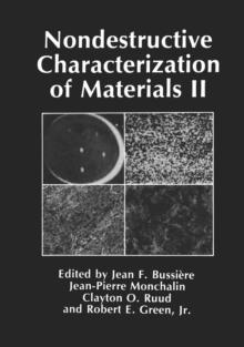 Nondestructive Characterization of Materials II