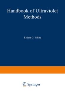 Handbook of Ultraviolet Methods