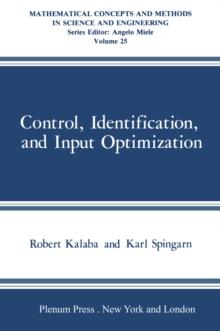 Control, Identification, and Input Optimization