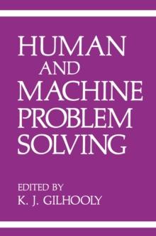 Human and Machine Problem Solving