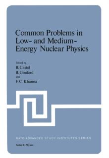 Common Problems in Low- and Medium-Energy Nuclear Physics