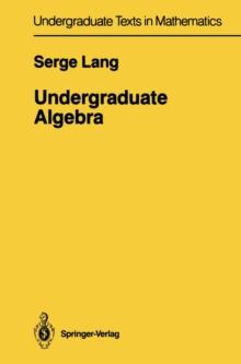 Undergraduate Algebra